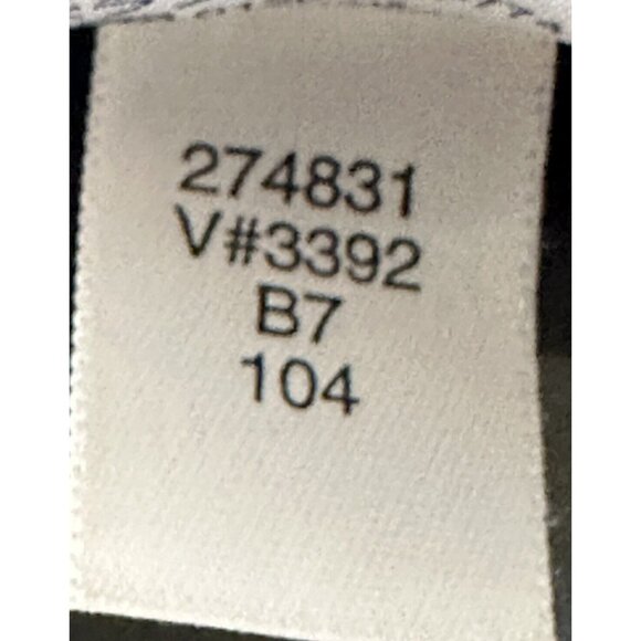 Lands End Womens Trench Coat Mid Length Plaid Lining Navy Blue Size XS 2-4 - Picture 13 of 14